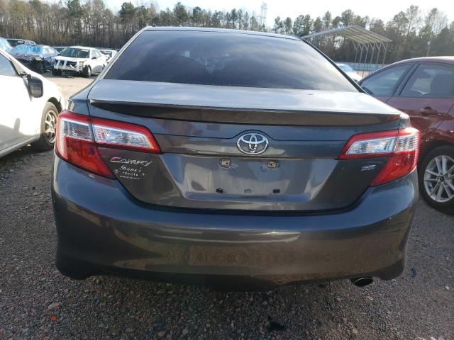 4T1BF1FK0DU244876 - 2013 TOYOTA CAMRY L CHARCOAL photo 6