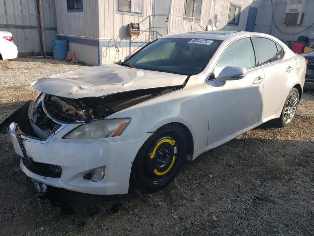 JTHBK262595087691 - 2009 LEXUS IS 250 WHITE photo 1