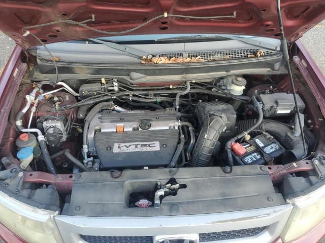 5J6YH1H35AL000974 - 2010 HONDA ELEMENT LX BURGUNDY photo 12