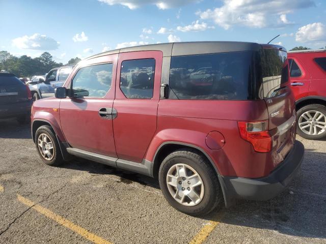 5J6YH1H35AL000974 - 2010 HONDA ELEMENT LX BURGUNDY photo 2