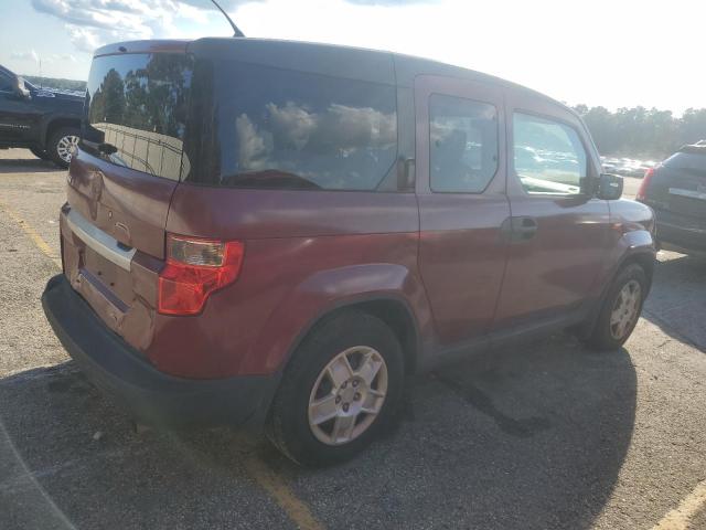5J6YH1H35AL000974 - 2010 HONDA ELEMENT LX BURGUNDY photo 3