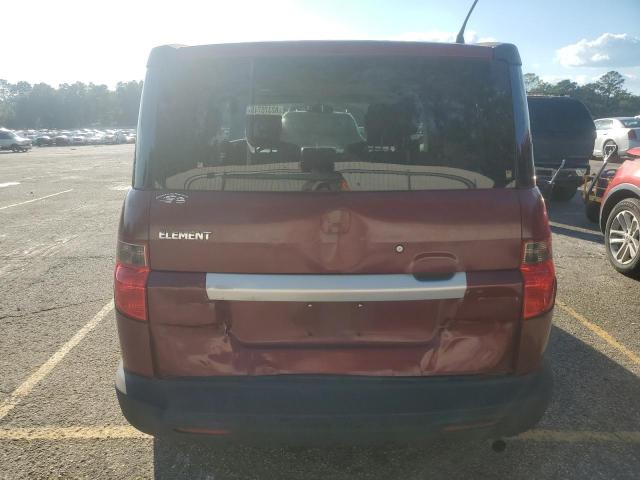 5J6YH1H35AL000974 - 2010 HONDA ELEMENT LX BURGUNDY photo 6