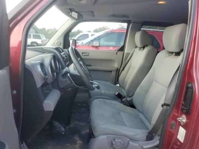 5J6YH1H35AL000974 - 2010 HONDA ELEMENT LX BURGUNDY photo 7