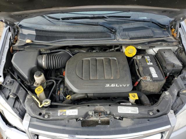 2C4RC1CG4ER252327 - 2014 CHRYSLER TOWN & COU TOURING L SILVER photo 12