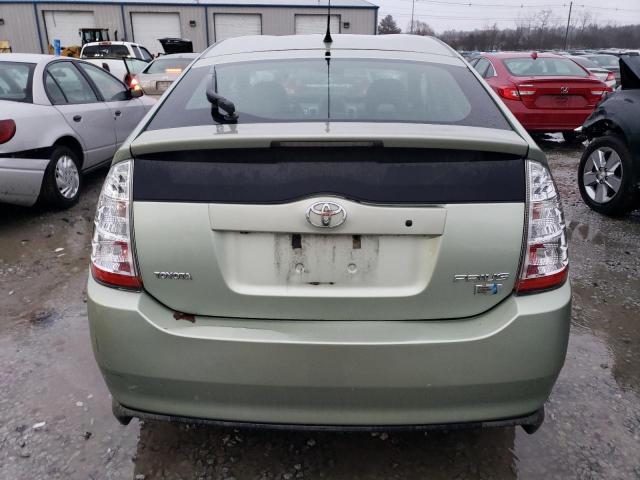 JTDKB20UX77684574 - 2007 TOYOTA PRIUS GREEN photo 6