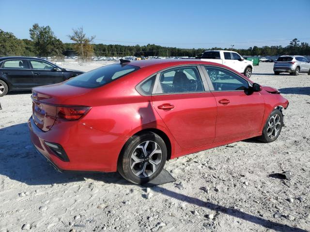 3KPF24AD3ME395625 - 2021 KIA FORTE FE წითელი ფოტო 3