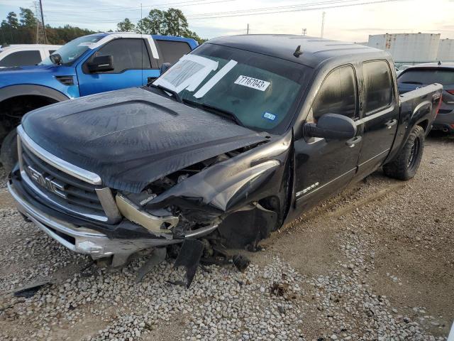 3GTP2VE35BG156963 - 2011 GMC SIERRA K1500 SLE BLACK photo 1