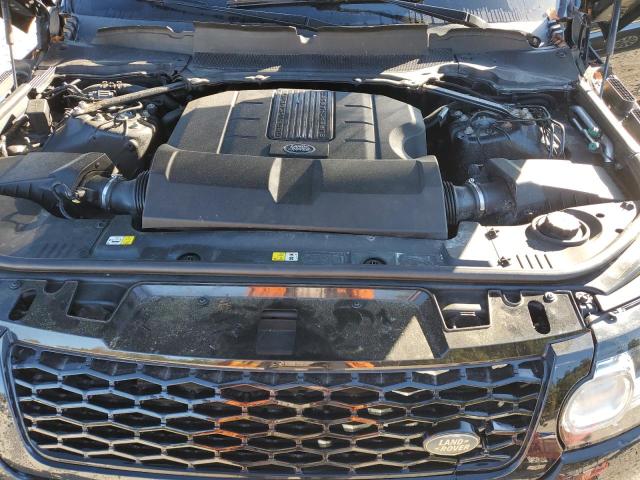 SALWR2FV4HA681793 - 2017 LAND ROVER RANGE ROVE HSE BLACK photo 12