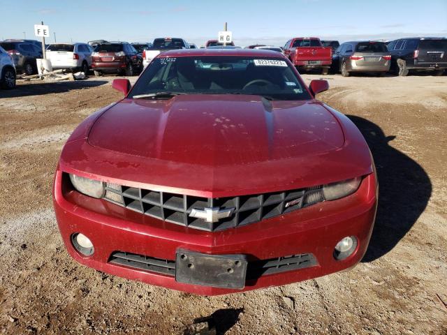 2G1FB1E36D9203069 - 2013 CHEVROLET CAMARO LT RED photo 5