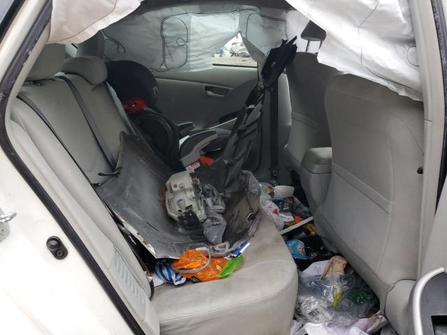 JTDKN3DU8F0463764 - 2015 TOYOTA PRIUS WHITE photo 10