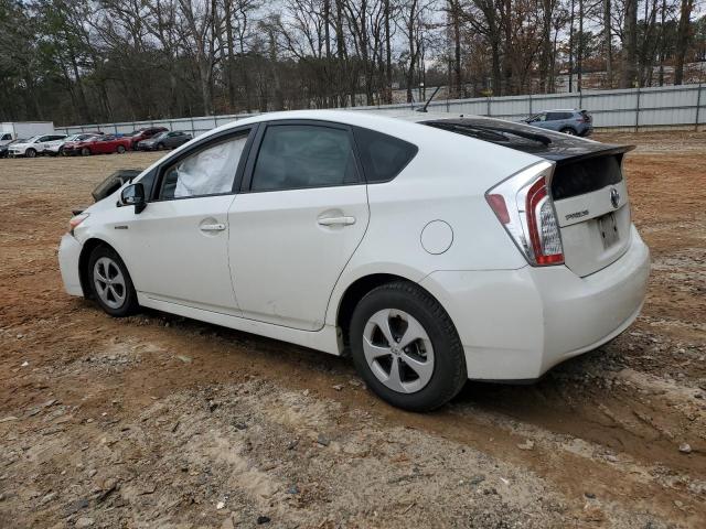 JTDKN3DU8F0463764 - 2015 TOYOTA PRIUS WHITE photo 2