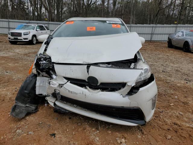 JTDKN3DU8F0463764 - 2015 TOYOTA PRIUS WHITE photo 5