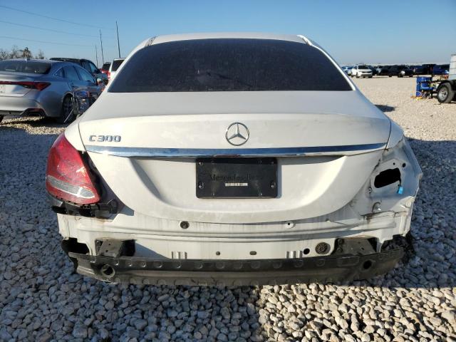 55SWF4JB7HU234325 - 2017 MERCEDES-BENZ C 300 WHITE photo 6