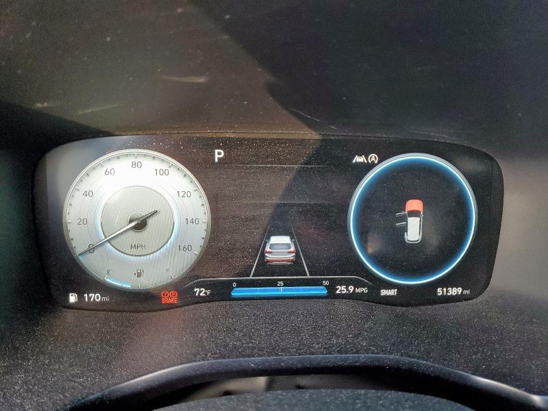 5NMS34AJXNH442421 - 2022 HYUNDAI SANTA FE SEL 银色 照片 9