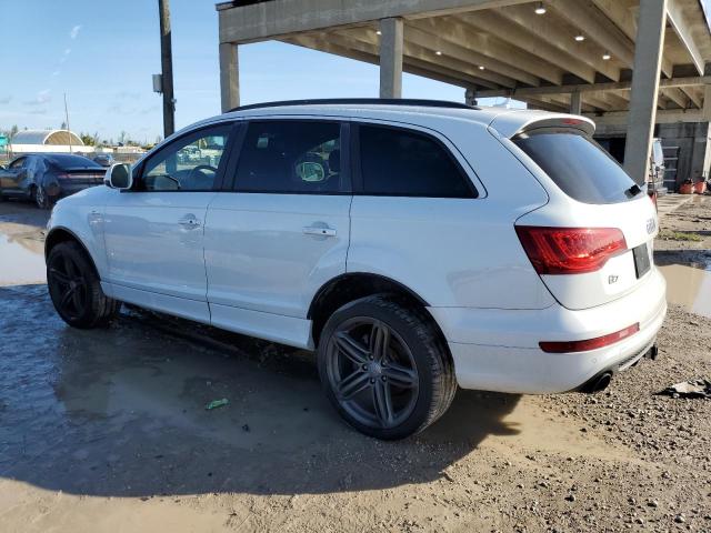 WA1DGAFE0FD012747 - 2015 AUDI Q7 PRESTIGE WHITE photo 2