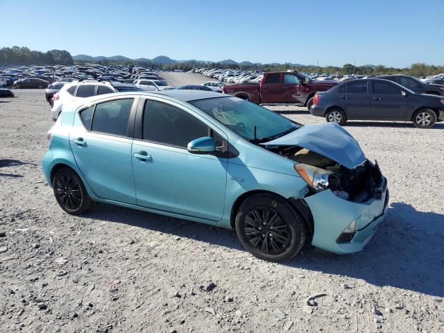 JTDKDTB36D1043456 - 2013 TOYOTA PRIUS C 蓝色 照片 4