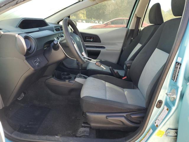 JTDKDTB36D1043456 - 2013 TOYOTA PRIUS C 蓝色 照片 7