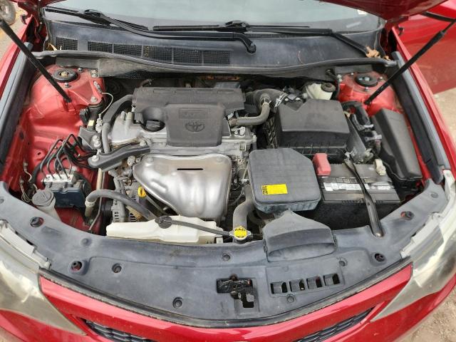 4T1BF1FK1CU597531 - 2012 TOYOTA CAMRY BASE Կարմիր լուսանկար 11