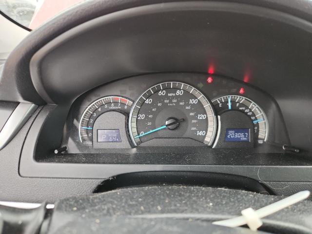 4T1BF1FK1CU597531 - 2012 TOYOTA CAMRY BASE Կարմիր լուսանկար 9