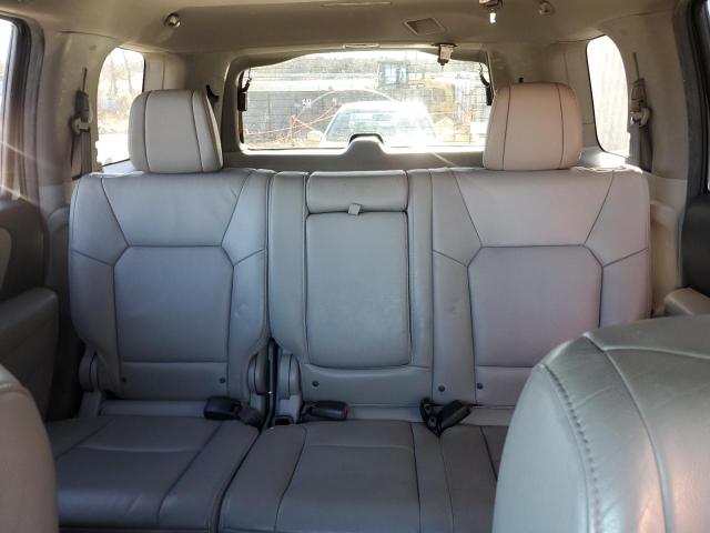 5FNYF3H52CB034904 - 2012 HONDA PILOT EXL GRAY photo 10