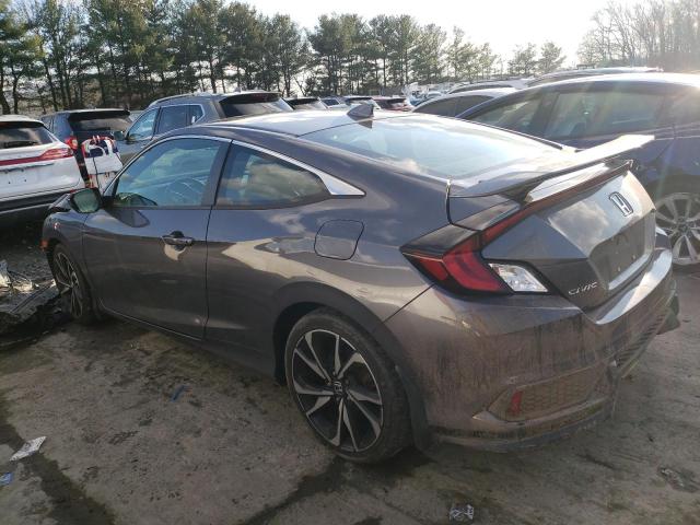 2HGFC3A51HH754868 - 2017 HONDA CIVIC SI GRAY photo 2