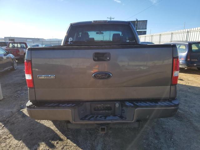 1FTPX14596KB22634 - 2006 FORD F150 GRAY photo 6