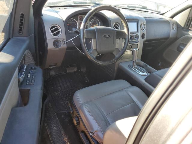 1FTPX14596KB22634 - 2006 FORD F150 GRAY photo 8