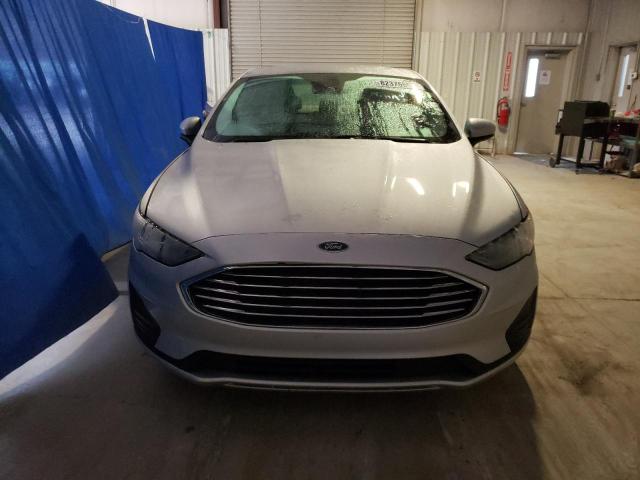 3FA6P0LU0KR225385 - 2019 FORD FUSION SE SILVER photo 5