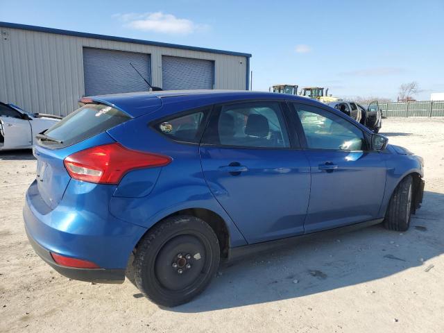 1FADP3K21JL250544 - 2018 FORD FOCUS SE BLUE photo 3