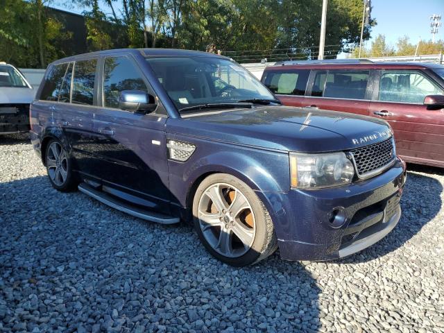 SALSP2E4XCA741761 - 2012 LAND ROVER RANGE ROVE AUTOBIOGRAPHY BLUE photo 4