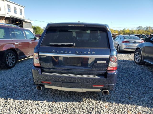 SALSP2E4XCA741761 - 2012 LAND ROVER RANGE ROVE AUTOBIOGRAPHY BLUE photo 6