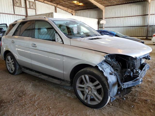 4JGDA5JB2FA591250 - 2015 MERCEDES-BENZ ML 350 SILVER photo 4