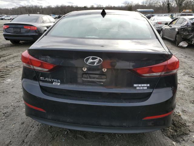 5NPD74LF1HH177966 - 2017 HYUNDAI ELANTRA SE BLACK photo 6