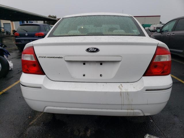 1FAFP23155G159624 - 2005 FORD FIVE HUNDR SE WHITE photo 6