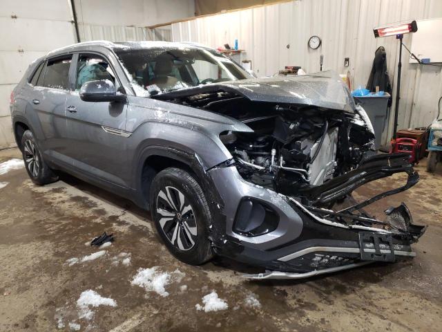 1V2LE2CA2RC202122 - 2024 VOLKSWAGEN ATLAS CROS SE Сірий фото 4