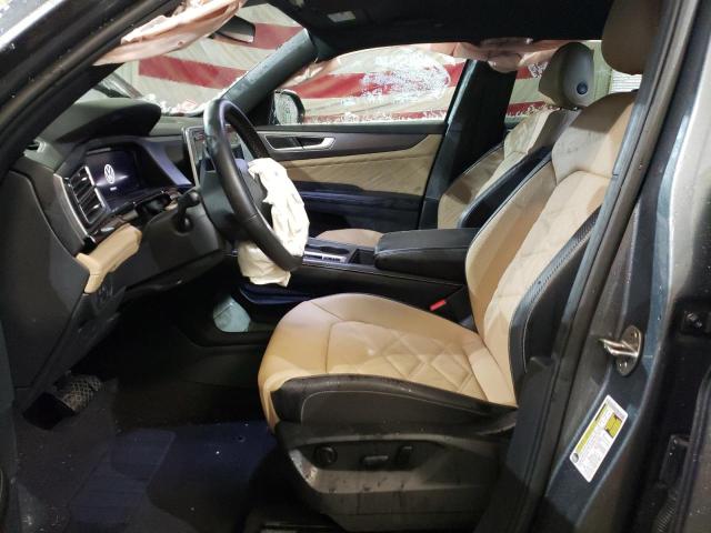 1V2LE2CA2RC202122 - 2024 VOLKSWAGEN ATLAS CROS SE Сірий фото 7