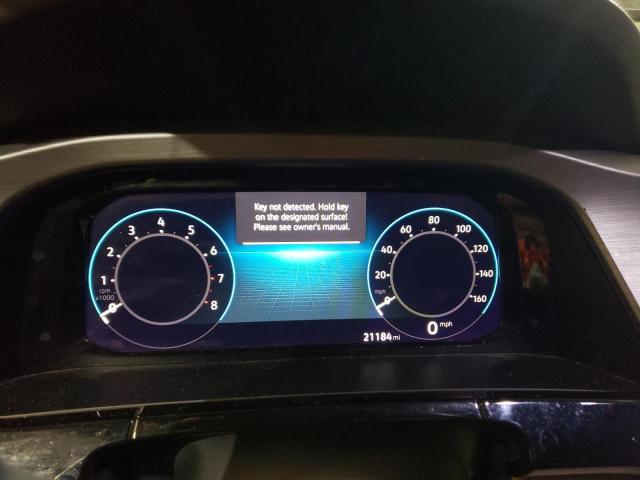 1V2LE2CA2RC202122 - 2024 VOLKSWAGEN ATLAS CROS SE Сірий фото 9