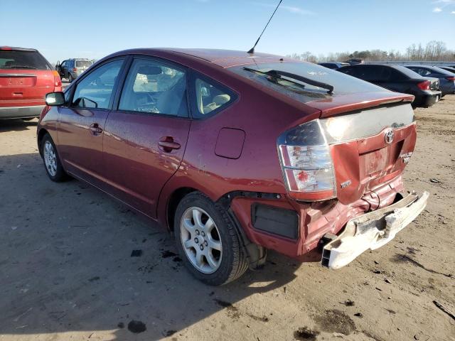 JTDKB20U257043450 - 2005 TOYOTA PRIUS RED photo 2