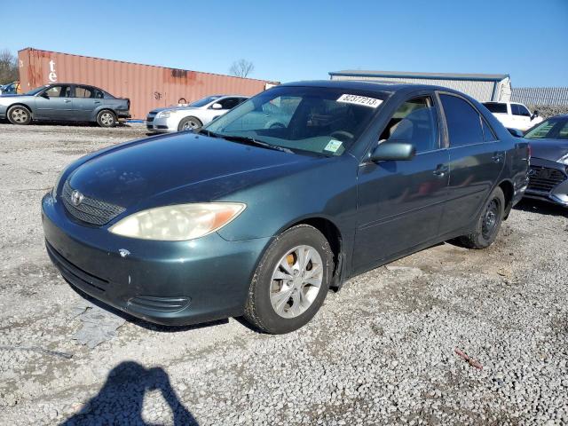 4T1BF32K84U072730 - 2004 TOYOTA CAMRY LE GREEN photo 1