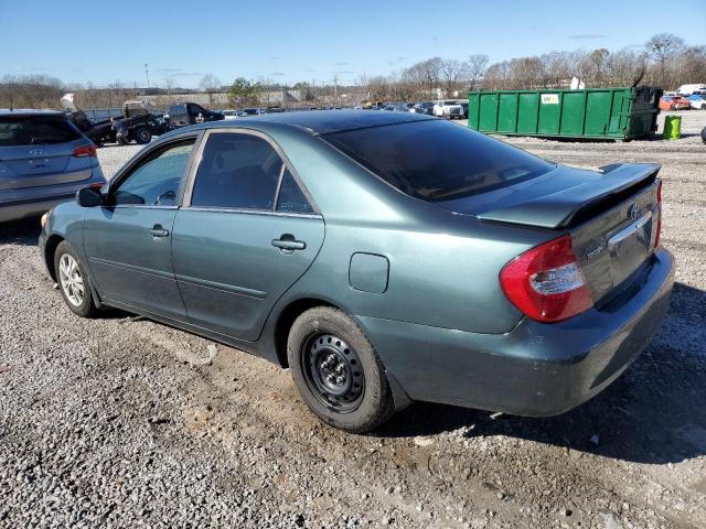 4T1BF32K84U072730 - 2004 TOYOTA CAMRY LE GREEN photo 2