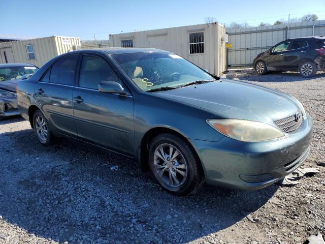 4T1BF32K84U072730 - 2004 TOYOTA CAMRY LE GREEN photo 4