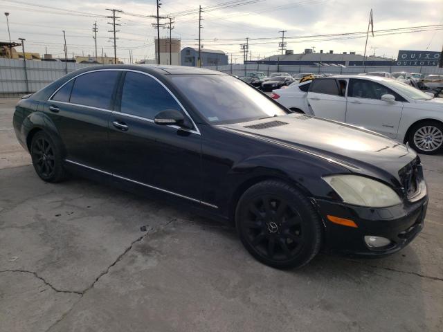 WDDNG71X57A149228 - 2007 MERCEDES-BENZ S 550 BLACK photo 4