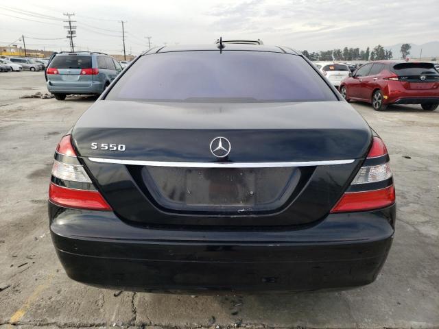 WDDNG71X57A149228 - 2007 MERCEDES-BENZ S 550 BLACK photo 6