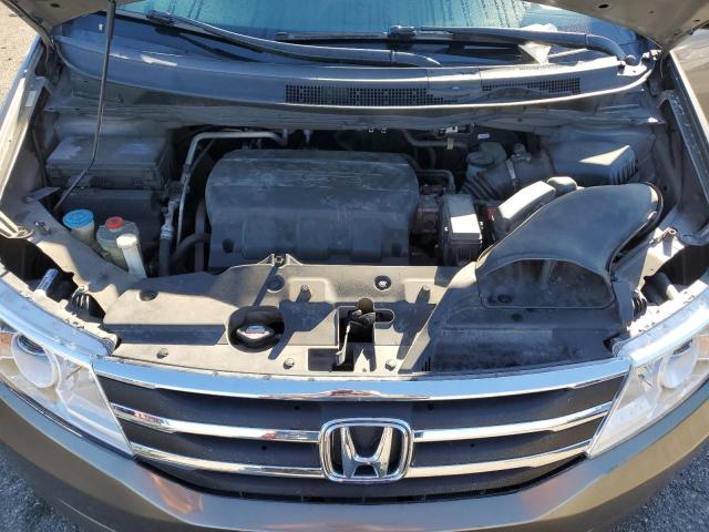 5FNRL5H28BB021474 - 2011 HONDA ODYSSEY LX GOLD photo 12