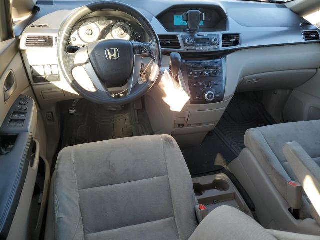 5FNRL5H28BB021474 - 2011 HONDA ODYSSEY LX GOLD photo 8