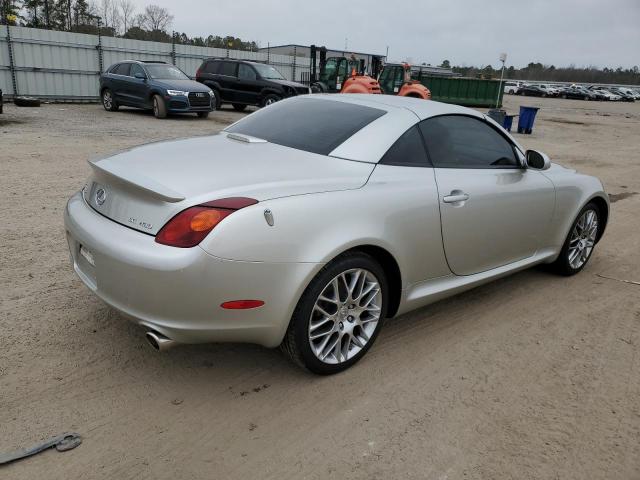 JTHFN48Y940059386 - 2004 LEXUS SC 430 SILVER photo 3