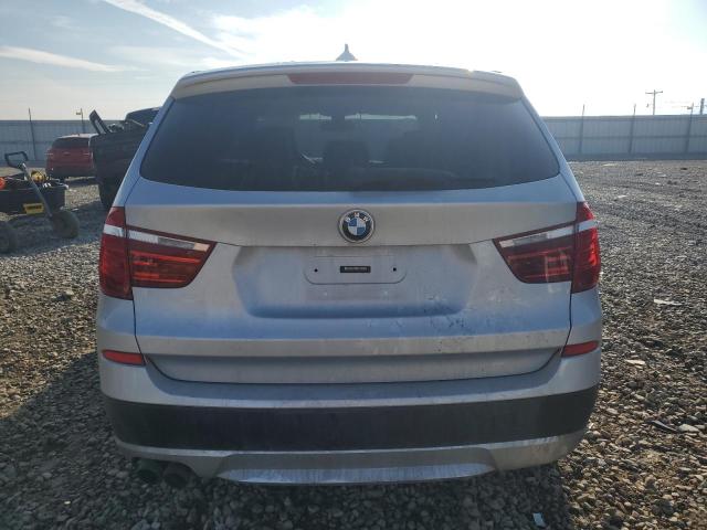 5UXWX9C5XD0A17509 - 2013 BMW X3 XDRIVE28I SILVER photo 6