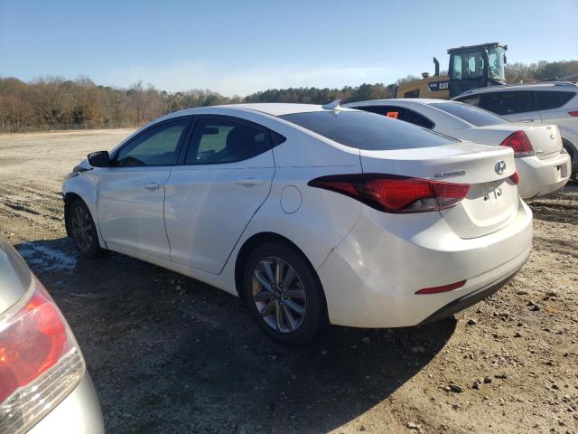 5NPDH4AE7FH578703 - 2015 HYUNDAI ELANTRA SE WHITE photo 2