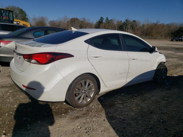 5NPDH4AE7FH578703 - 2015 HYUNDAI ELANTRA SE WHITE photo 3