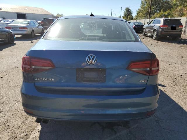 3VWD67AJ7GM387747 - 2016 VOLKSWAGEN JETTA SE BLUE photo 6